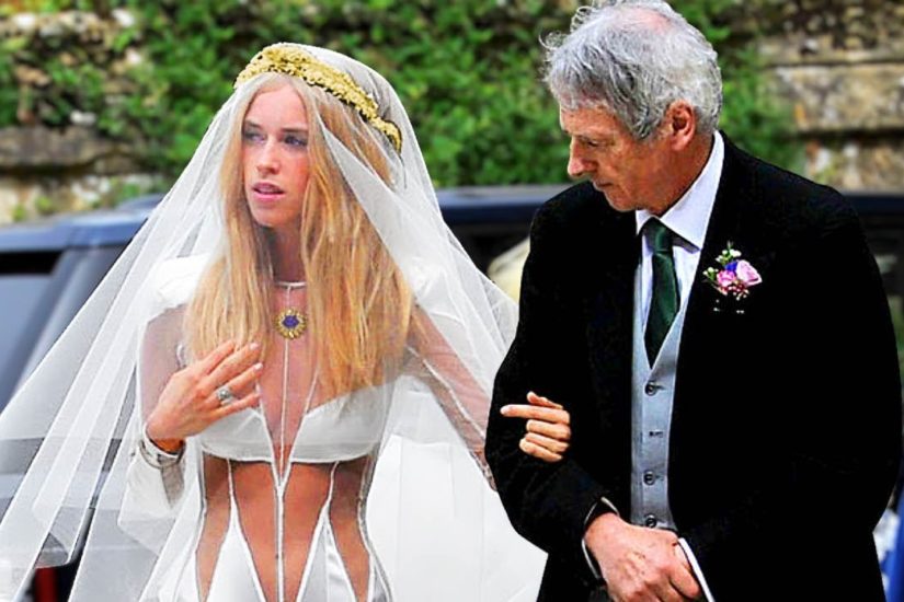 Vu sur le net ! 8 photos de robe de mariée vulgaire dont on se serait bien passé !